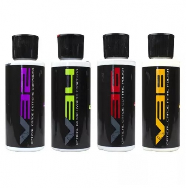 V Line Polish & Compound Sample Kit Politurset 4x118ml V Line Polish & Compound Sample Kit Politurset 4x118ml